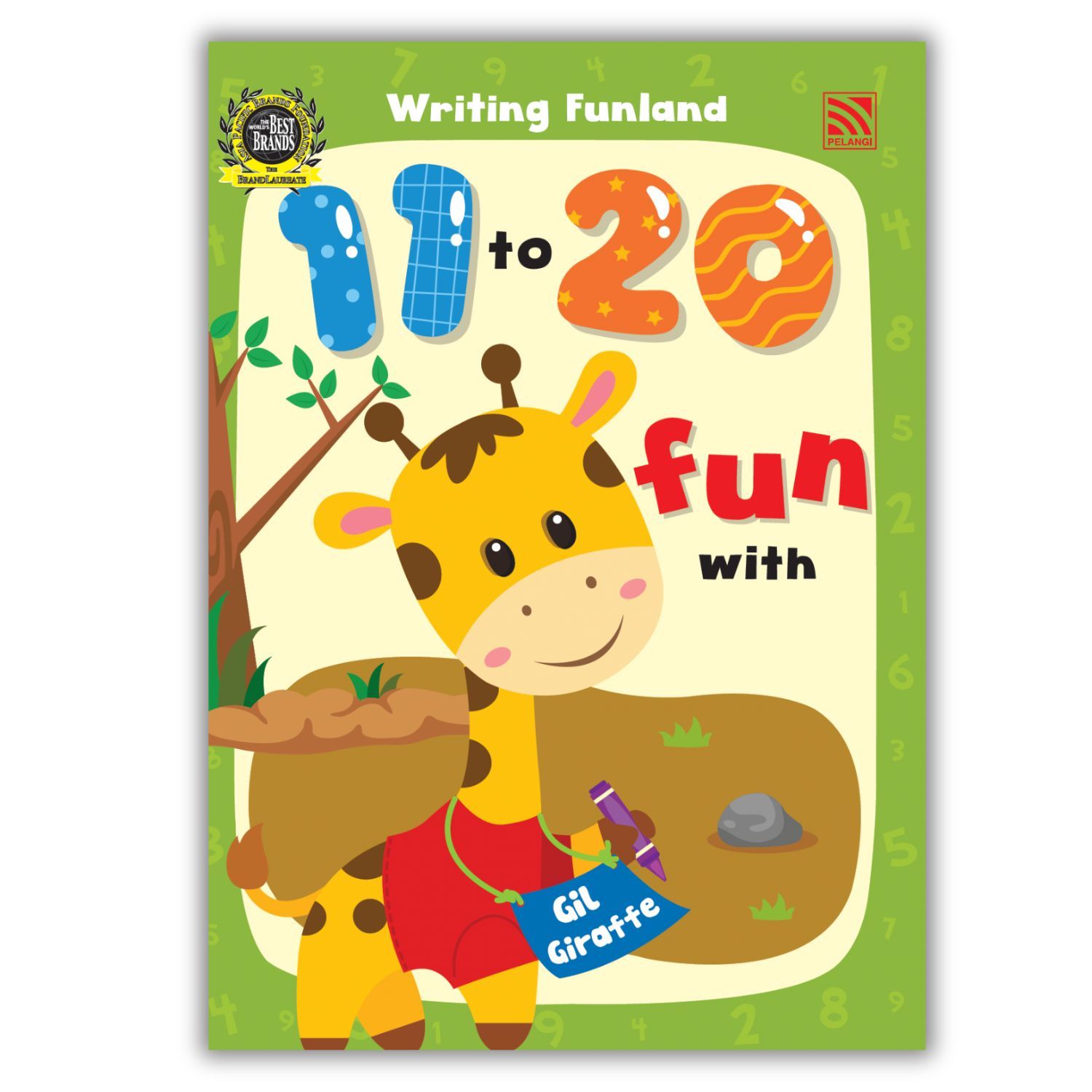  WRITING FUNLAND 11 TO 20 FUN WITH GIL GIRAFFE 