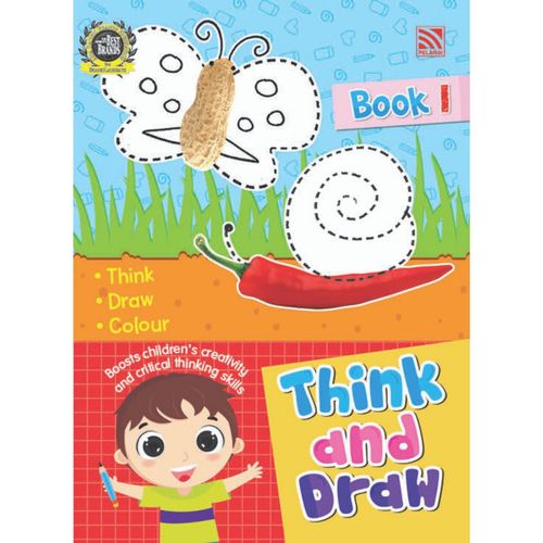  THINK AND DRAW BOOK 1                    